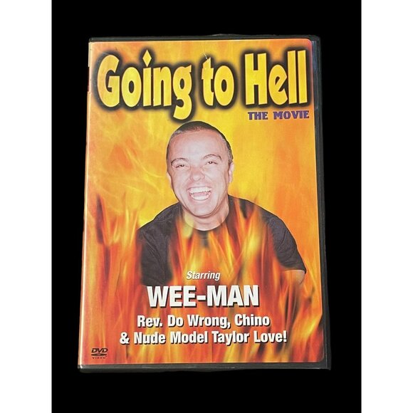2003 Wee-Man Going to Hell The Movie Out of Print Dvd Mature Model Taylor Love - Picture 1 of 4